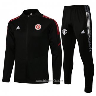 Chandal de Chaqueta del SC Internacional 2021 2022 Negro