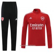 Chandal de Sudadera del Arsenal 2021 2022 Rojo