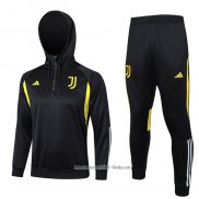 Chandal de Sudadera del Juventus 2023 2024 Nino Negro