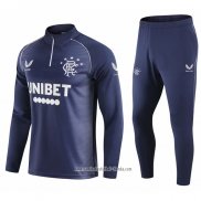 Chandal de Sudadera del Rangers 2021 2022 Azul