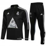 Chandal de Sudadera del Real Madrid 2021 2022 Negro