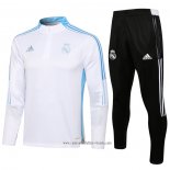 Chandal de Sudadera del Real Madrid 2021 2022 Blanco