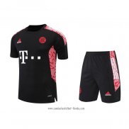 Chandal del Bayern Munich 2022 2023 Manga Corta Negro - Pantalon Corto
