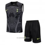 Chandal del Tottenham Hotspur 2022 2023 Sin Mangas Negro