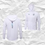 Chaqueta con Capucha del Manchester City 2021 2022 Blanco