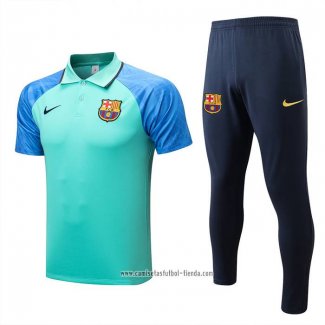 Conjunto Polo del Barcelona 2022 2023 Verde