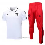 Conjunto Polo del Flamengo 2023 2024 Blanco