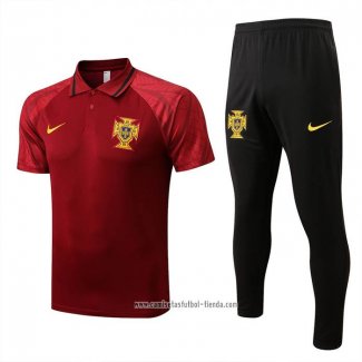 Conjunto Polo del Portugal 2022 2023 Rojo