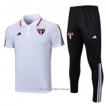 Conjunto Polo del Sao Paulo 2023 2024 Blanco