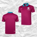 Camiseta Polo del Paris Saint-Germain 2024 2025 Purpura