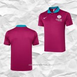 Camiseta Polo del Paris Saint-Germain 2024 2025 Purpura