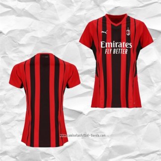 Camiseta Primera AC Milan 2021 2022 Mujer
