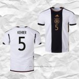 Camiseta Primera Alemania Jugador Kehrer 2022