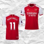 Camiseta Primera Arsenal Jugador Martinelli 2023 2024