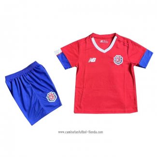 Camiseta Primera Costa Rica 2022 Nino