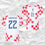 Camiseta Primera Croacia Jugador Juranovic 2022