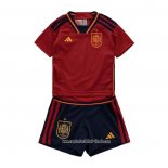 Camiseta Primera Espana 2022 Nino