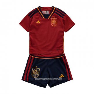 Camiseta Primera Espana 2022 Nino