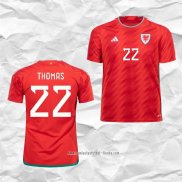 Camiseta Primera Gales Jugador Thomas 2022