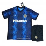 Camiseta Primera Inter Milan 2021 2022 Nino
