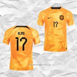 Camiseta Primera Paises Bajos Jugador Blind 2022