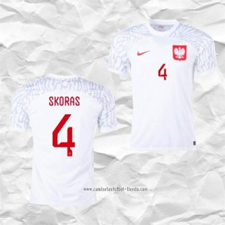 Camiseta Primera Polonia Jugador Skoras 2022