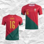 Camiseta Primera Portugal Jugador Otavio 2022
