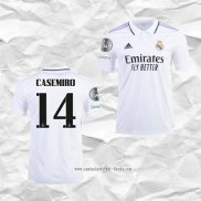 Camiseta Primera Real Madrid Jugador Casemiro 2022 2023