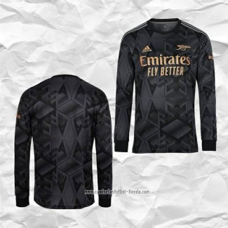 Camiseta Segunda Arsenal 2022 2023 Manga Larga