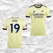 Camiseta Segunda Arsenal Jugador Pepe 2021 2022