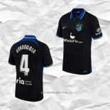 Camiseta Segunda Atletico Madrid Jugador Kondogbia 2022 2023