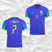 Camiseta Segunda Brasil Jugador Paqueta 2022