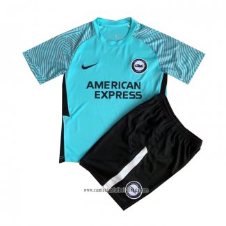 Camiseta Segunda Brighton & Hove Albion 2021 2022 Nino