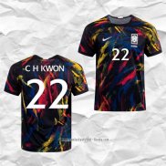 Camiseta Segunda Corea del Sur Jugador Chang-Hun Kwon 2022