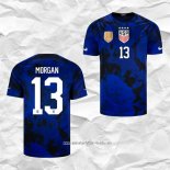 Camiseta Segunda Estados Unidos Jugador Morgan 2022