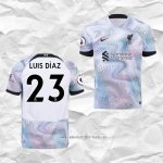 Camiseta Segunda Liverpool Jugador Luis Diaz 2022 2023