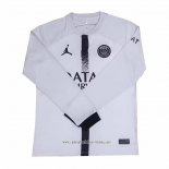 Camiseta Segunda Paris Saint-Germain 2022 2023 Manga Larga