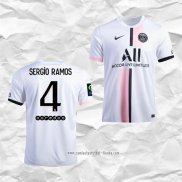 Camiseta Segunda Paris Saint-Germain Jugador Sergio Ramos 2021 2022