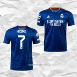Camiseta Segunda Real Madrid Jugador Hazard 2021 2022