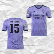 Camiseta Segunda Real Madrid Jugador Valverde 2022 2023