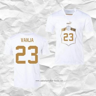 Camiseta Segunda Serbia Jugador Vanja 2022