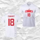 Camiseta Segunda Suiza Jugador Cumart 2022