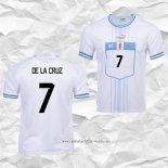 Camiseta Segunda Uruguay Jugador De La Cruz 2022