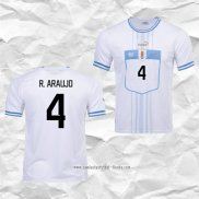 Camiseta Segunda Uruguay Jugador R.Araujo 2022