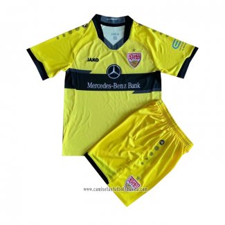 Camiseta Stuttgart Portero 2021 2022 Nino Amarillo