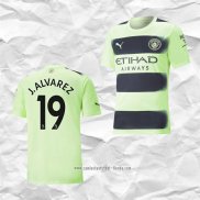 Camiseta Tercera Manchester City Jugador J.Alvarez 2022 2023