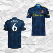 Camiseta Tercera Manchester United Jugador Pogba 2021 2022
