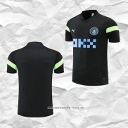 Camiseta de Entrenamiento Manchester City 2022-2023 Negro