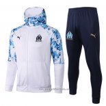 Chandal con Capucha del Olympique Marsella 2021 2022 Blanco