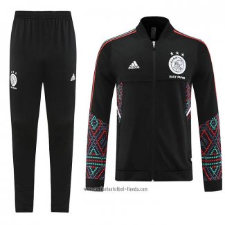 Chandal de Chaqueta del Ajax 2022 2023 Negro